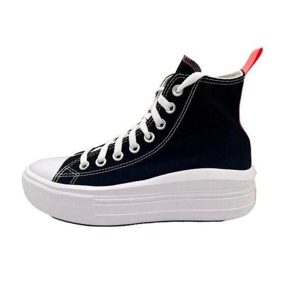 Converse Chuck Taylor All Star Move Youth Girls Platform Sneakers Size 6 Black